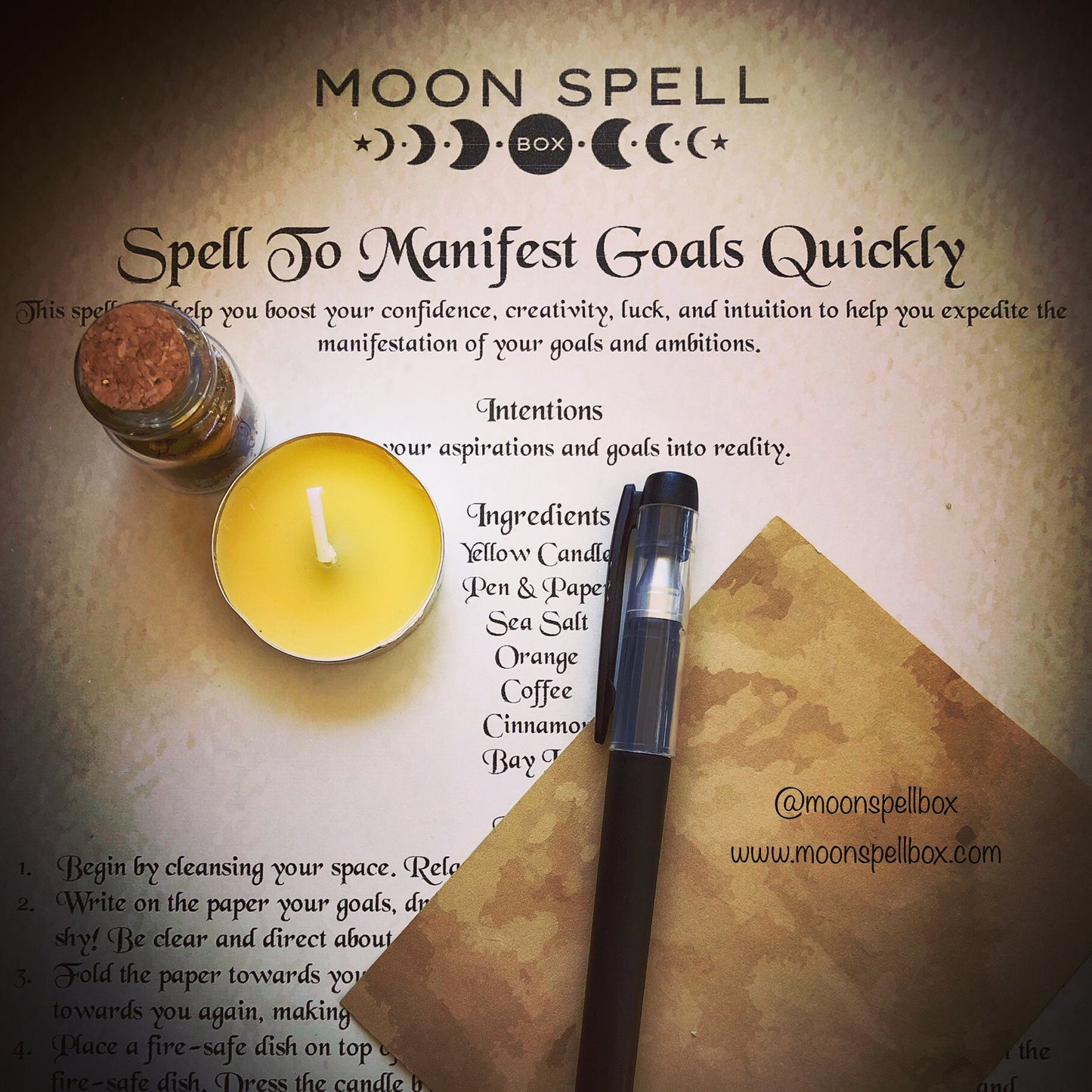 Spell To Manifest Goals Quickly