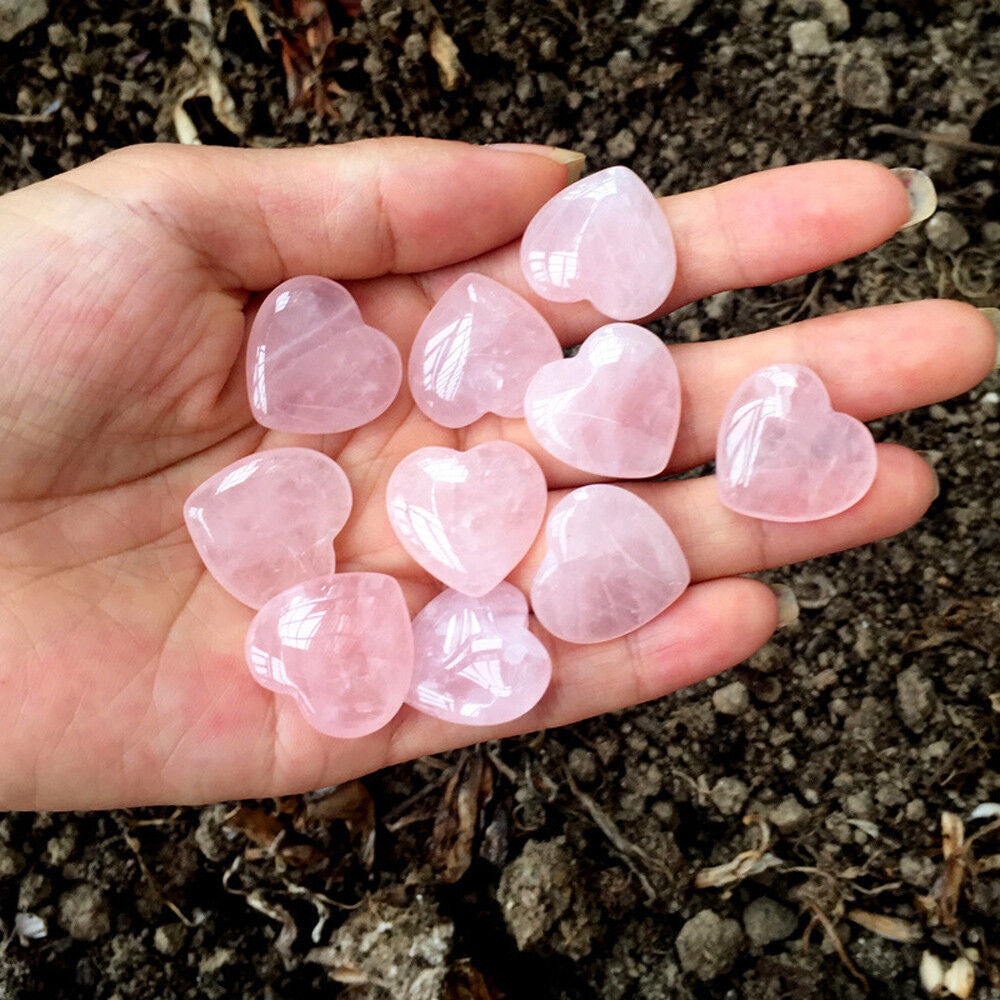 Rose Quartz Heart