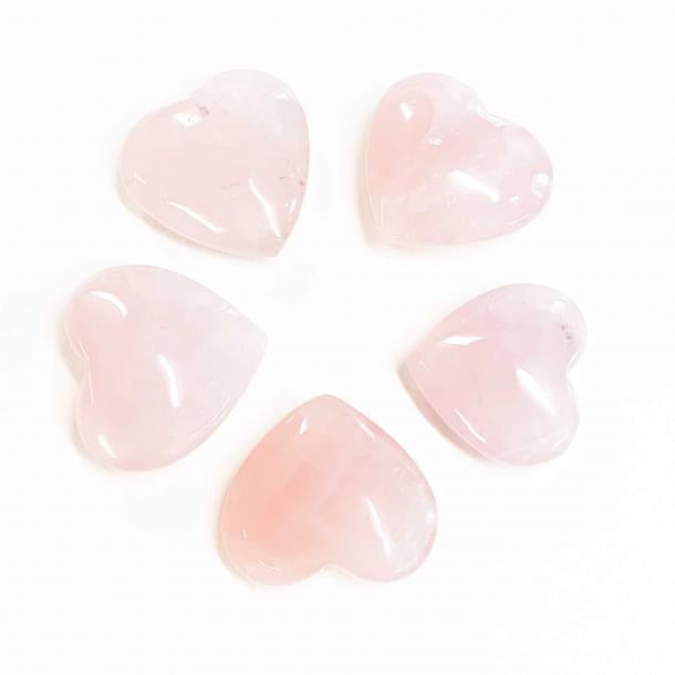 Rose Quartz Heart